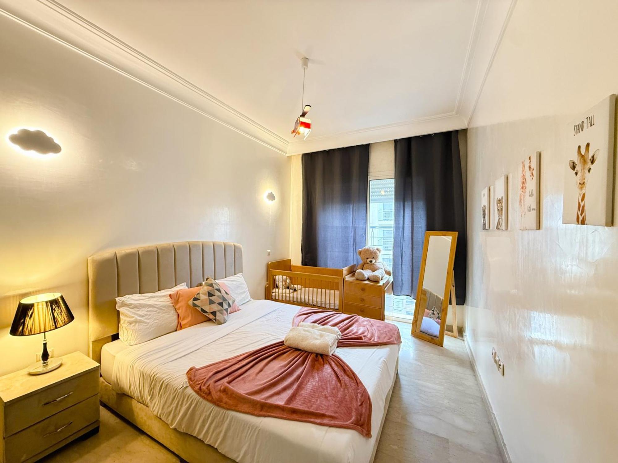 Cosy Greeny 3 Bdr - Downtown Near Oasis Train And Tramway Casablanca Esterno foto