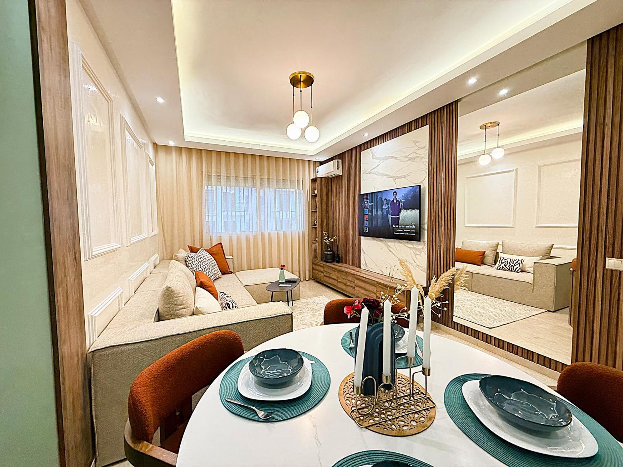 Cosy Greeny 3 Bdr - Downtown Near Oasis Train And Tramway Casablanca Esterno foto