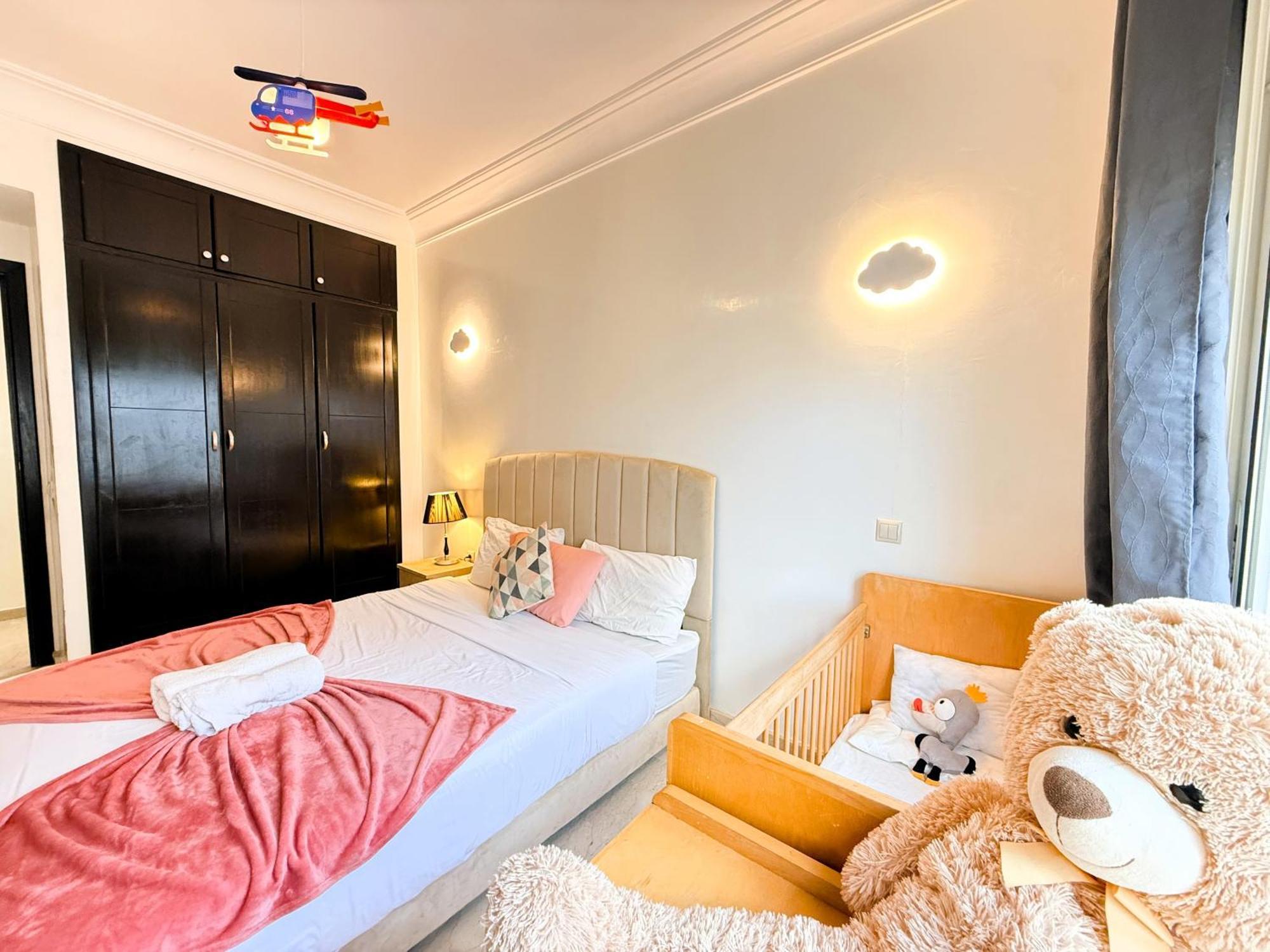 Cosy Greeny 3 Bdr - Downtown Near Oasis Train And Tramway Casablanca Esterno foto
